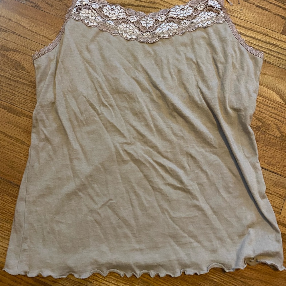 Y2k creme tank